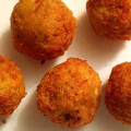 Twice Fried Stuffed Mofongo Balls